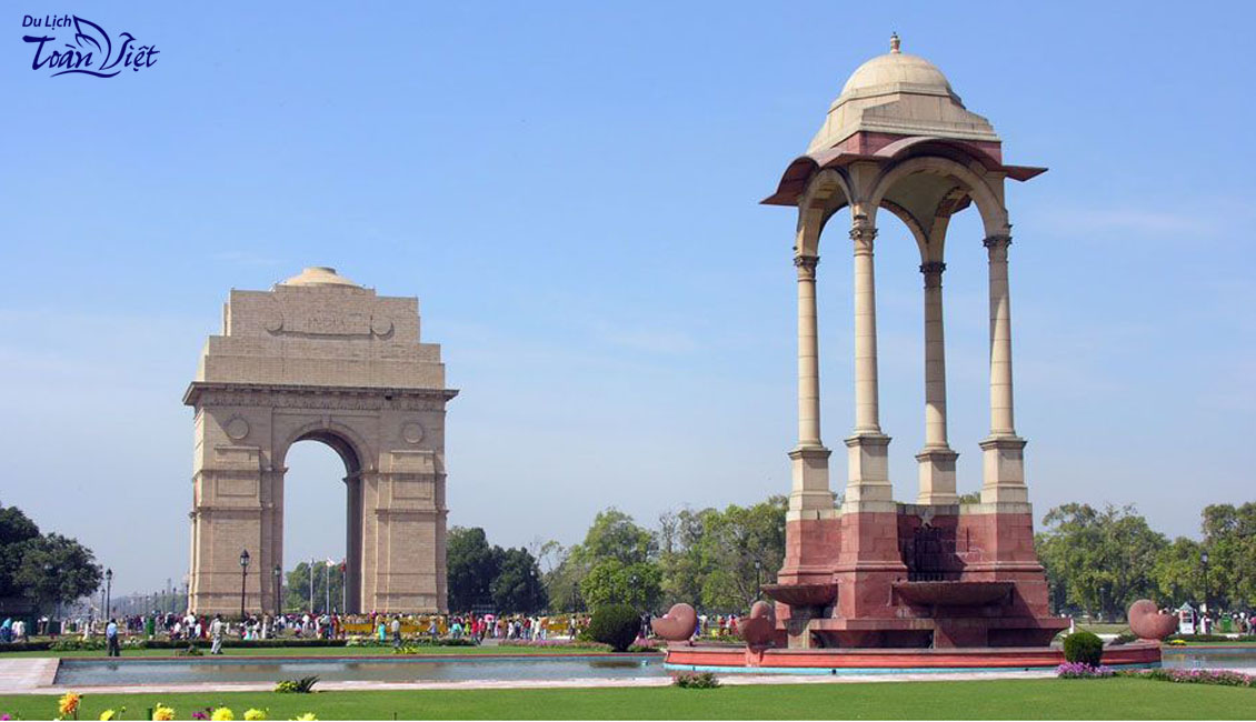 Tour du lịch Ấn Độ cổng India gate