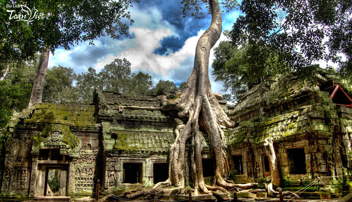 Tour Campuchia đền taphum