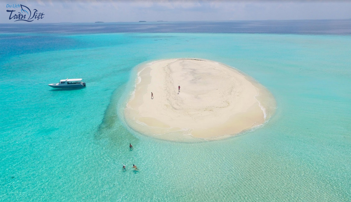 Tour du lịch Maldives sandbank