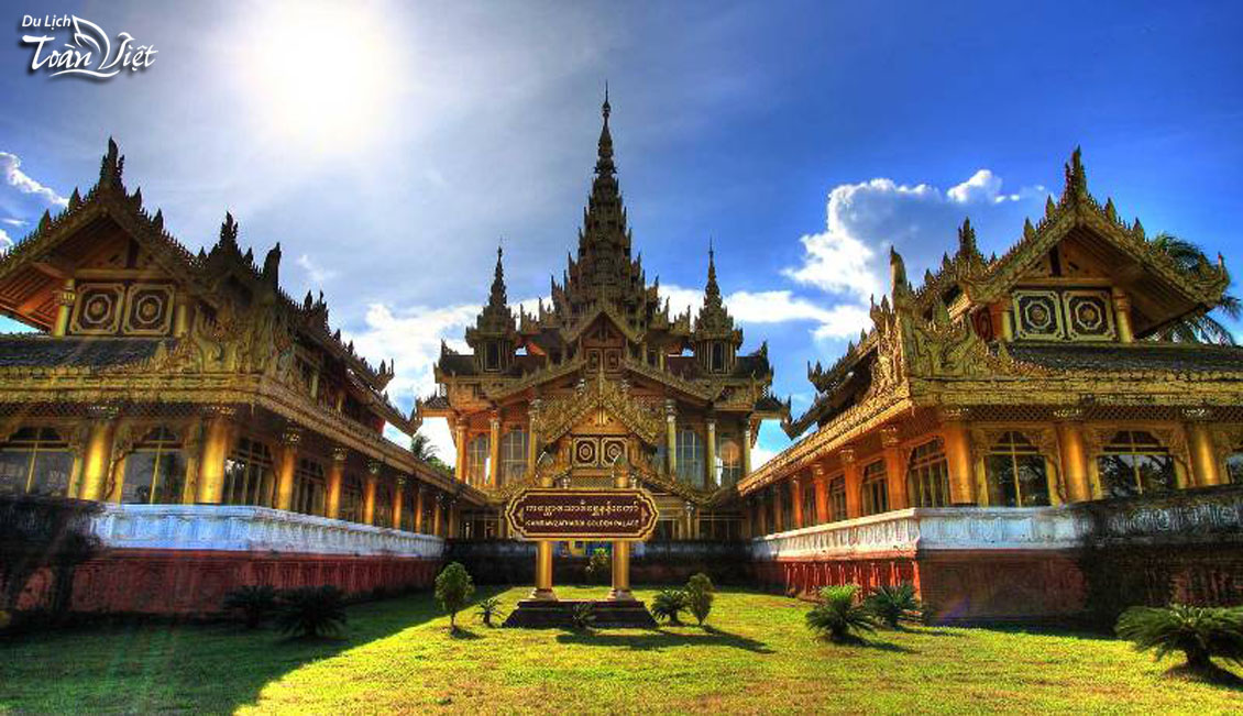 Tour du lịch Myanmar Cung điện hoàng gia Kanbawza thadi