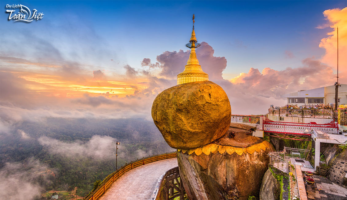 Tour du lịch Myanmar Chùa Đá Vàng 