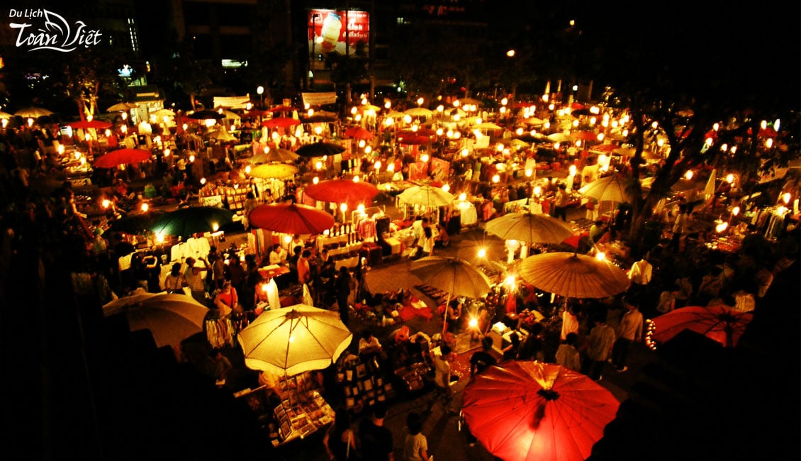 Tour du lịch Thái Lan chợ đêm bazzzar