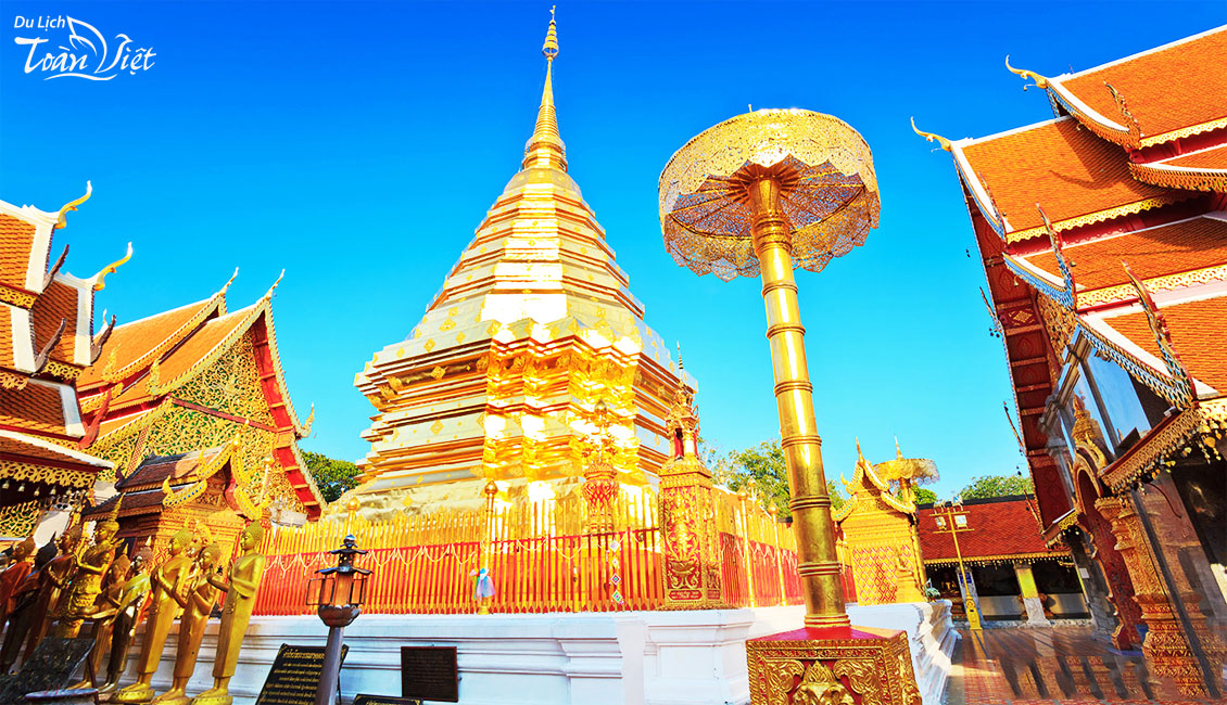 Tour du lịch Thái Lan chùa Phra That Doi Suthep