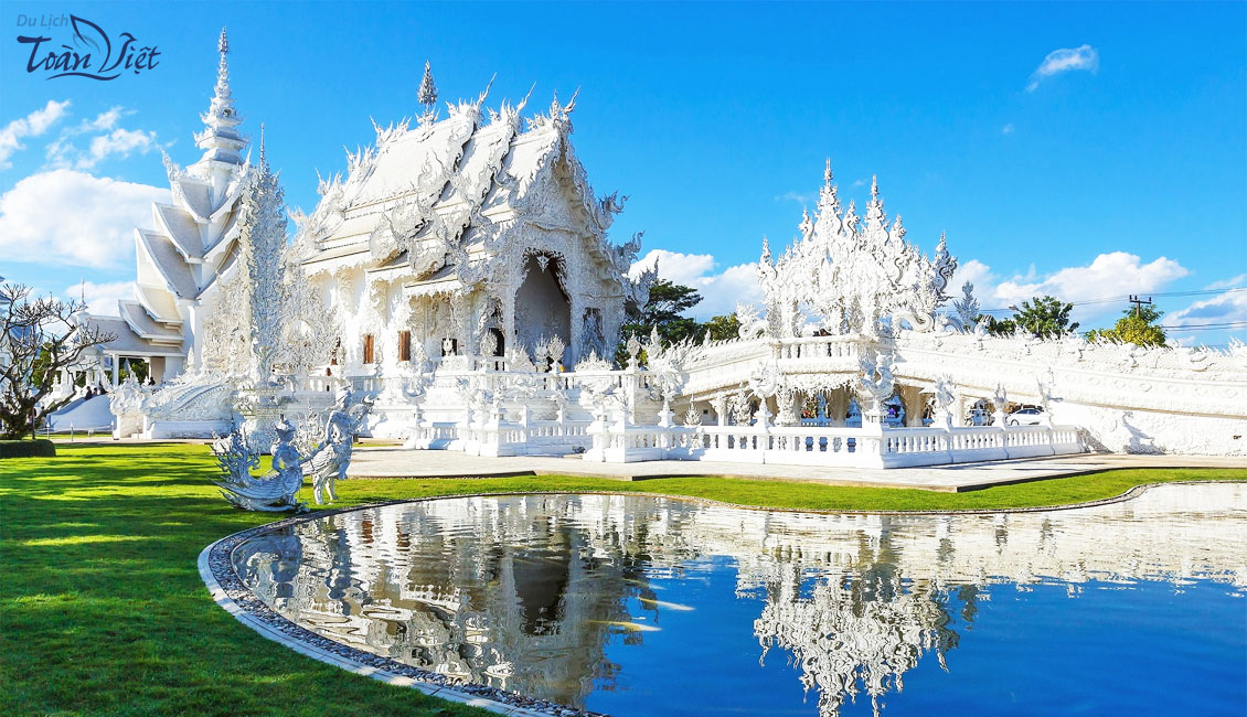 Tour du lịch Thái Lan chùa trắng Rong Khun