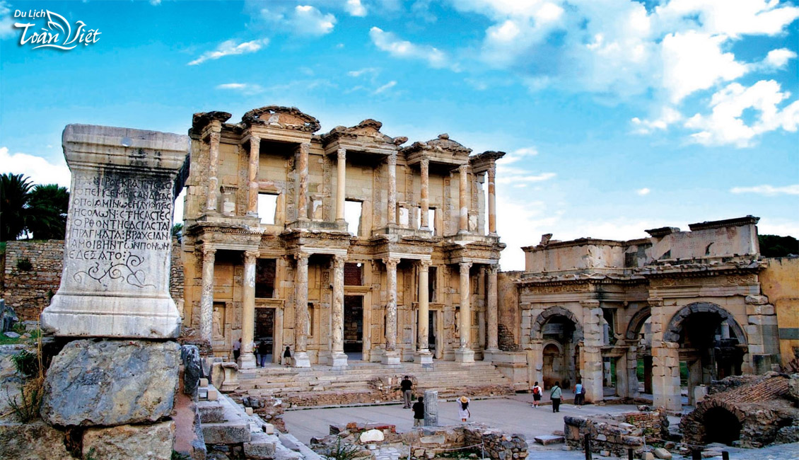Tour du lịch Thổ Nhĩ Kỳ thành phố cổ Ephesus Ancient 