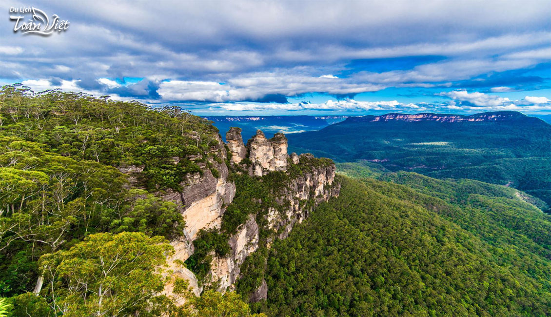 Tour du lịch Úc Khu bảo tồn thiên nhiên Blue Mountain 