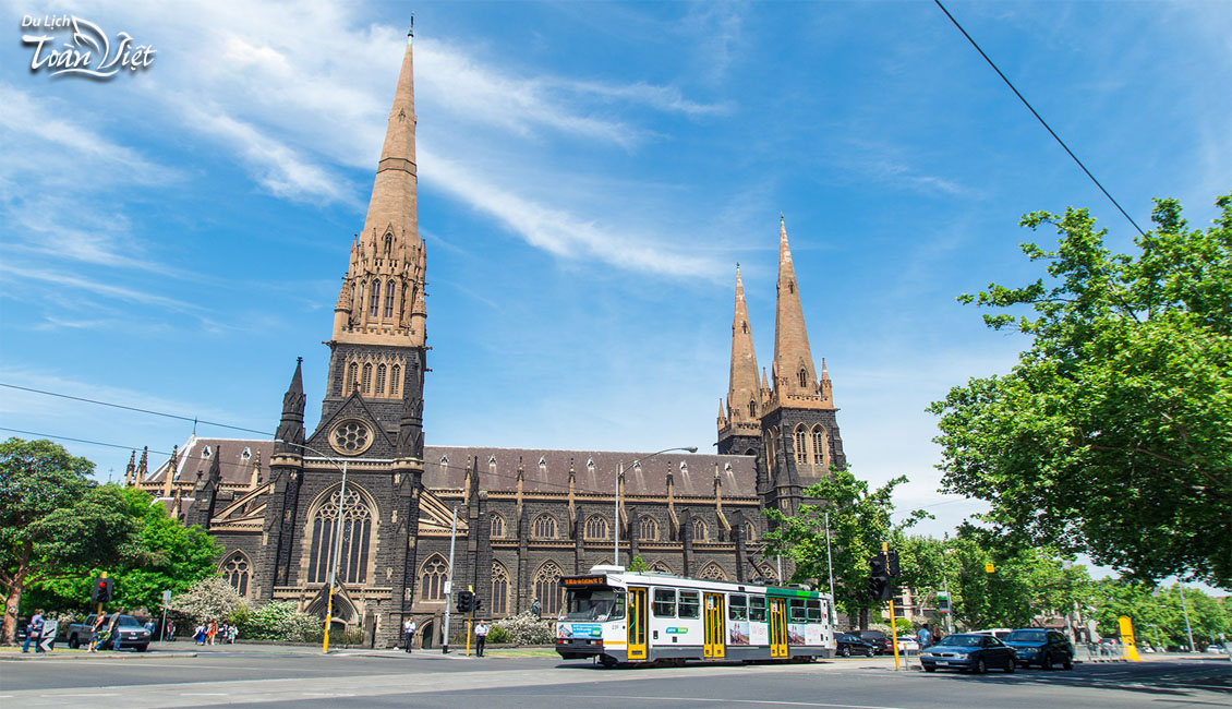 Tour du lịch Úc Nhà Thờ Thánh Patrick