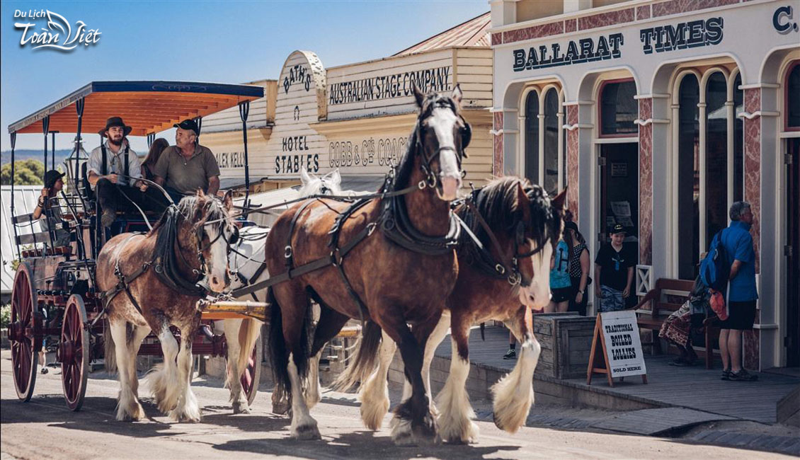 Tour du lịch Úc Thị trấn Ballarat