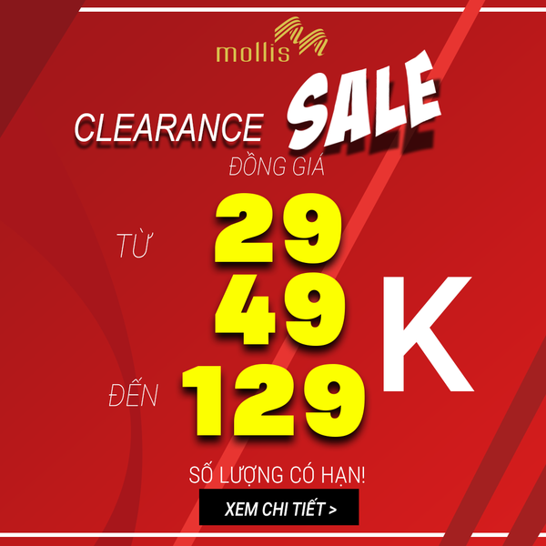 Chương trình ĐỒNG GIÁ cực hot trong tháng 4. Cơ hội sắm được khăn giá sốc trong chỉ kéo dài trong vài ngày.