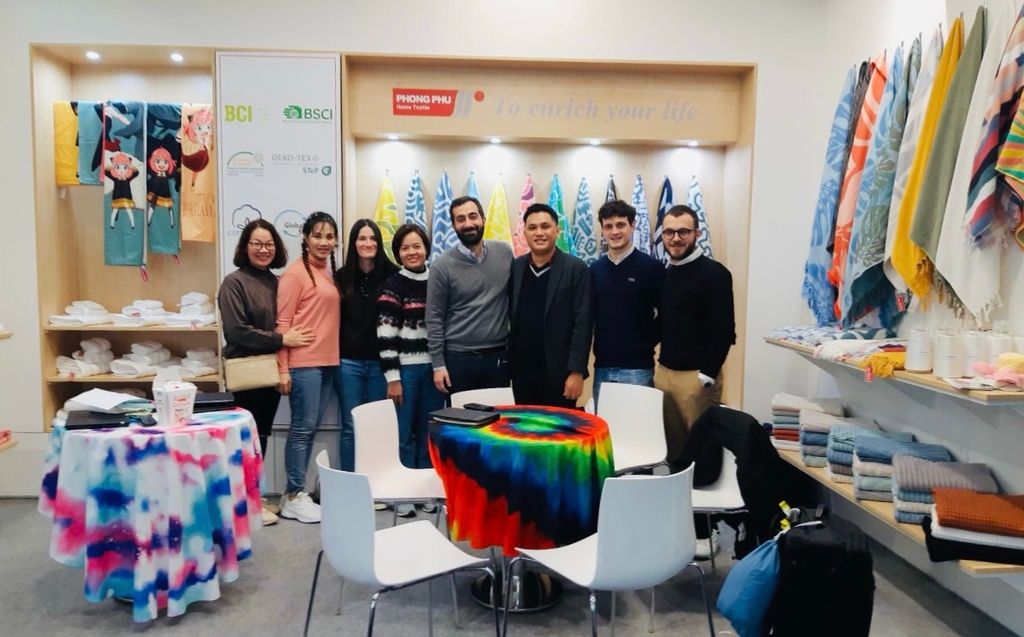 Sản phẩm của Phong Phú có mặt tại triển lãm dệt may Heimtextil ở Đức