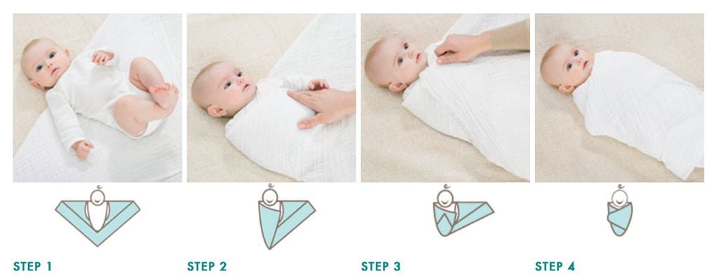 Wrap baby in discount towel