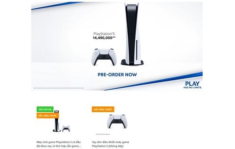 PS5 'cháy hàng' ngay khi mở bán Online tại Việt Nam, nhiều game thủ chán nản vì không mua được