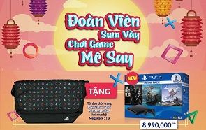 Sony giới thiệu 2 bộ Mega pack và PS4 bundle tại Việt Nam kèm quà tặng hấp dẫn