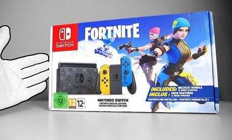 Máy N Switch - Fortnite Special Edition - Unboxing và Review