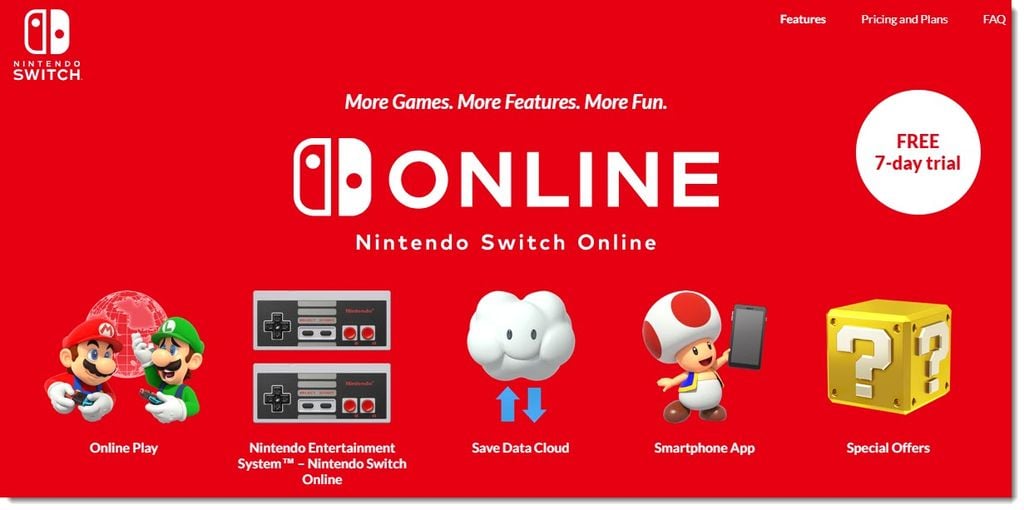 online plus nintendo