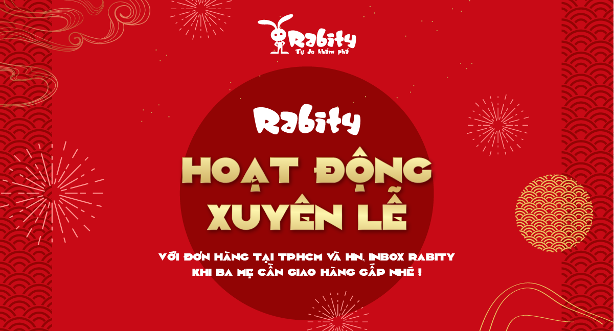 📣 RABITY THÔNG BÁO LỊCH HOẠT ĐỘNG DỊP TẾT TÂY 2024 📣