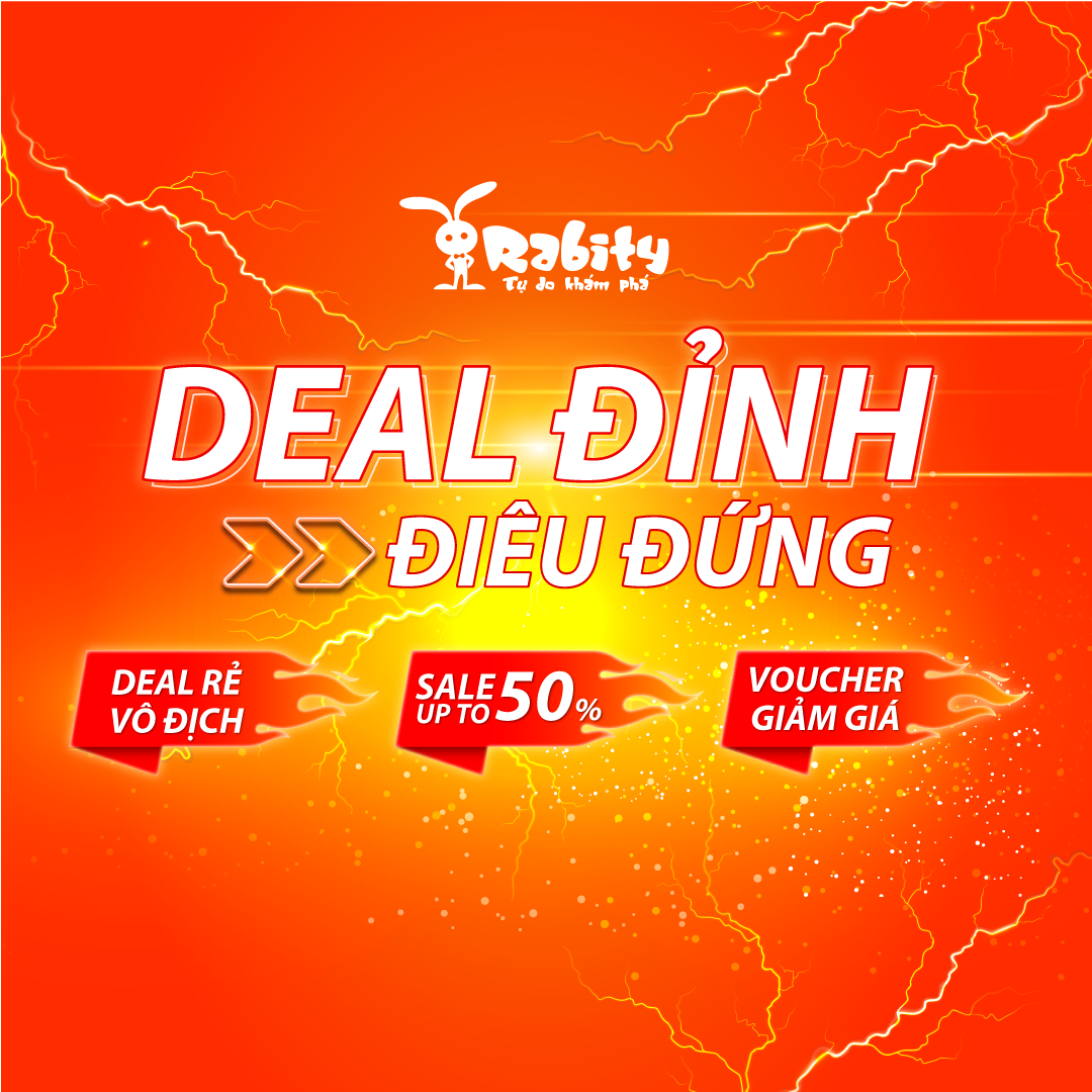 DEAL ĐỈNH ĐIÊU ĐỨNG - SALE upto 50% TOÀN BỘ SẢN PHẨM
