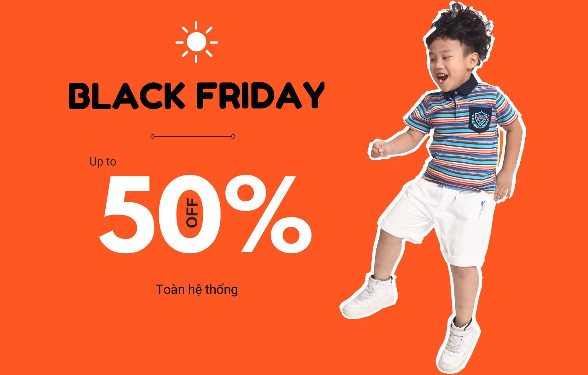 Black Friday 2018 - Sale up to 50% toàn hệ thống Rabity