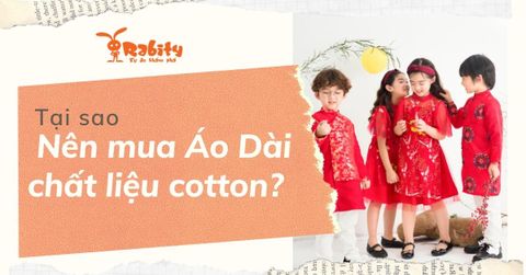TẠI SAO NÊN MUA ÁO DÀI CHẤT LIỆU COTTON?