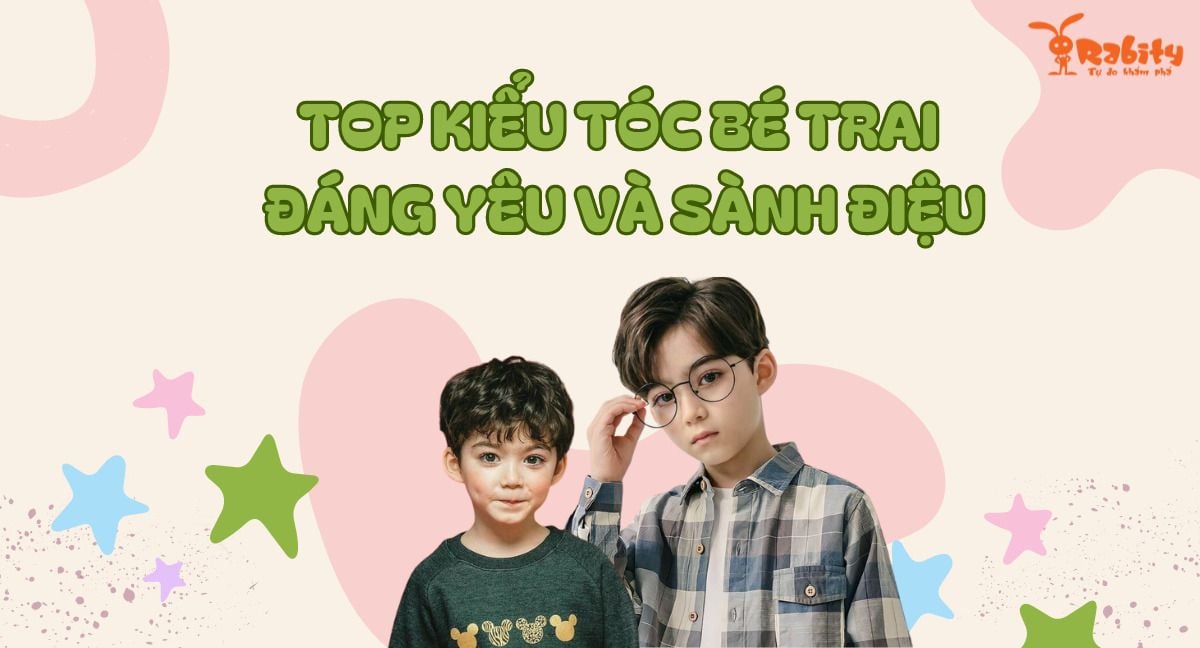 Top 20+ kiểu tóc bé trai đáng yêu và sành điệu nhất hiện nay