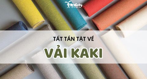 Vải Kaki Là Gì? Những Thông Tin Hữu Ích Về Các Loại Vải Kaki