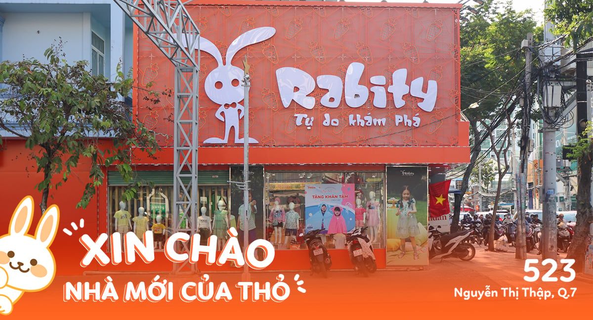 RABITY ĐÓN NHÀ MỚI: KHAI TRƯƠNG CỬA HÀNG NGUYỄN THỊ THẬP