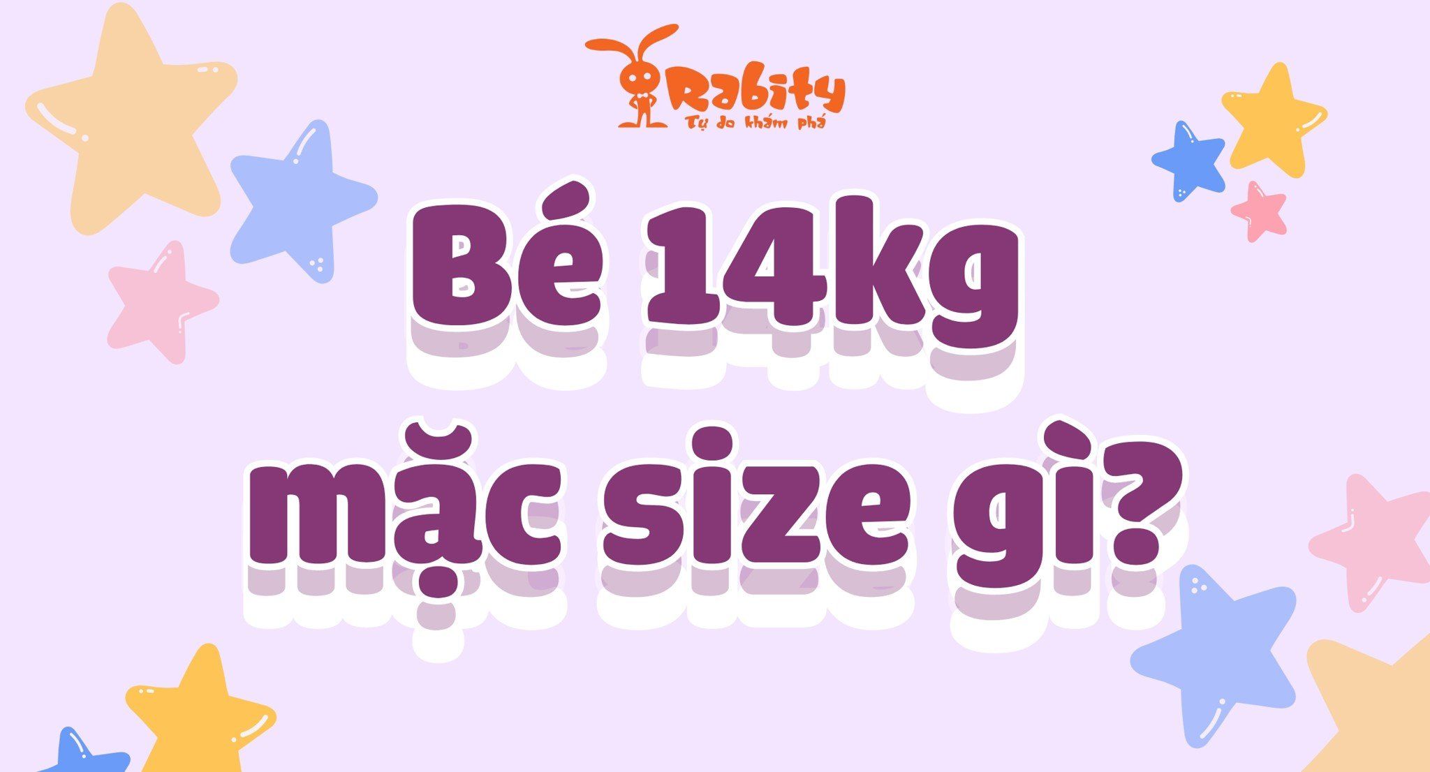 Bé 14kg mặc size gì? Cùng giải nghĩa size quần áo cho bé