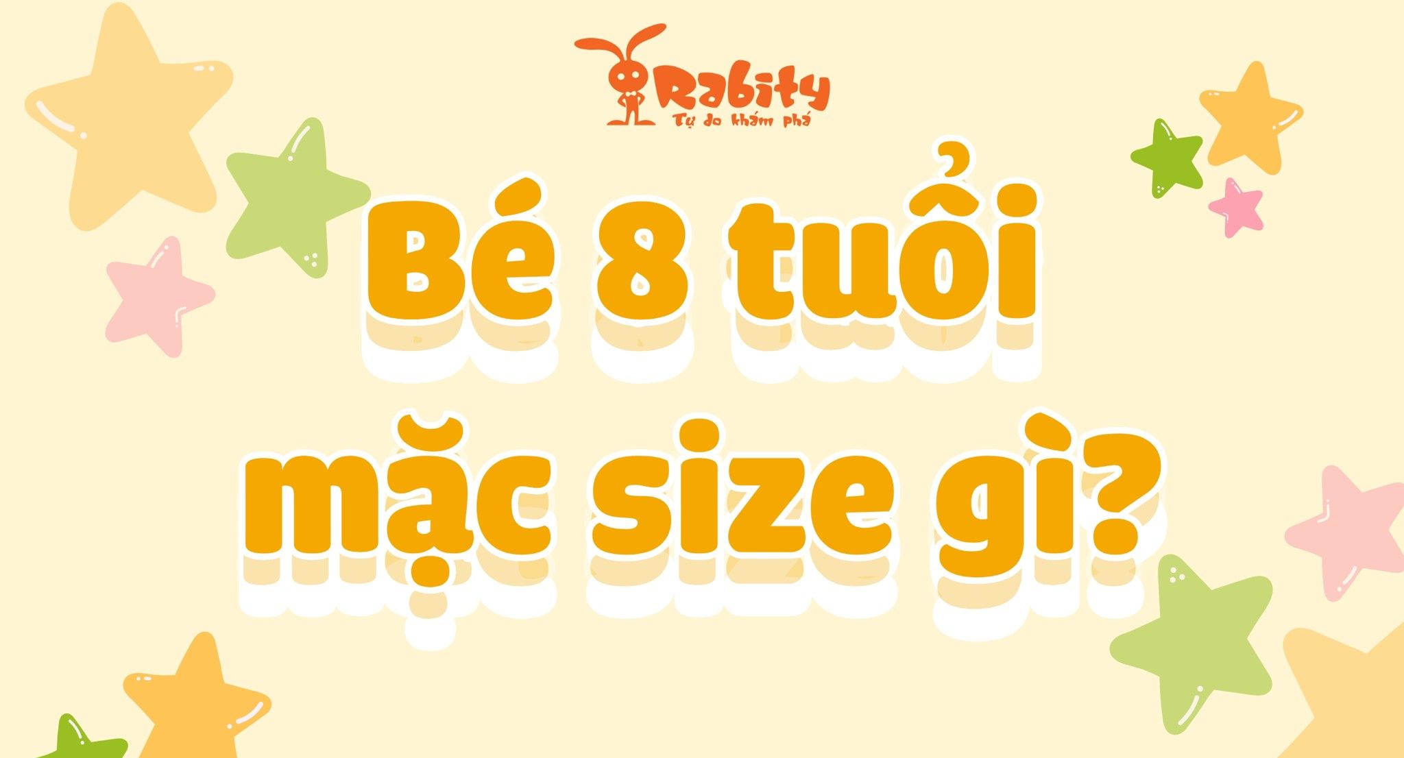 Bé 8 tuổi mặc size bao nhiêu? Cùng giải nghĩa size quần áo cho bé