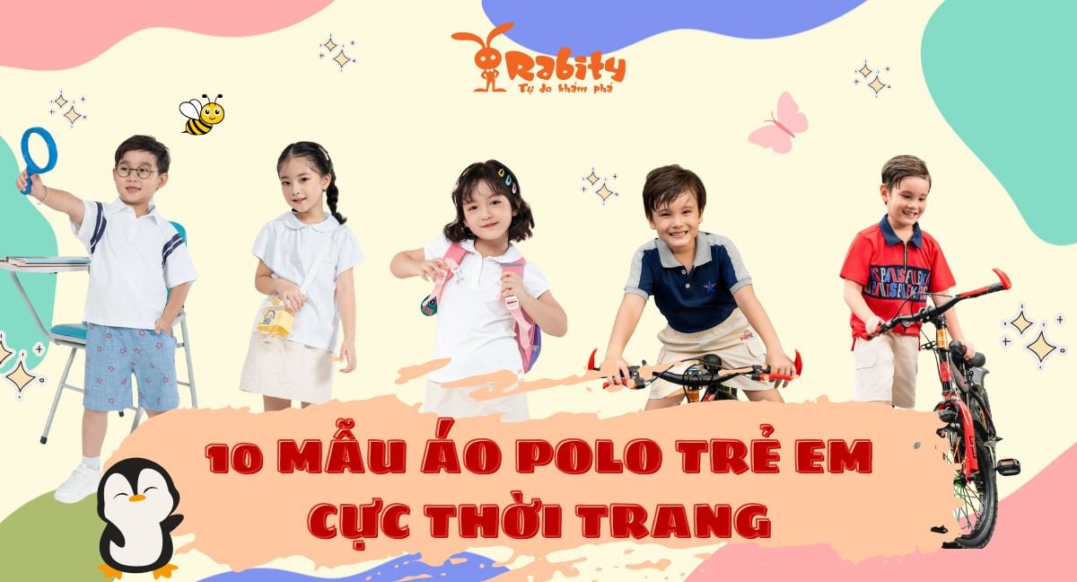 Áo Polo là gÌ? Top 10 mẫu Áo Polo Trẻ Em bán chạy cực thời trang