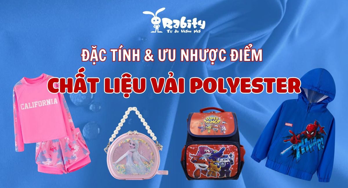 Vải Polyester là gì? Ưu nhược điểm của chất liệu Polyester?