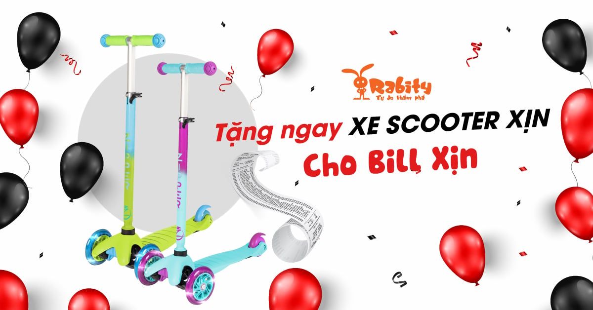 CHƯƠNG TRÌNH HÓA ĐƠN XỊN NHẬN NGAY XE SCOOTER XỊN