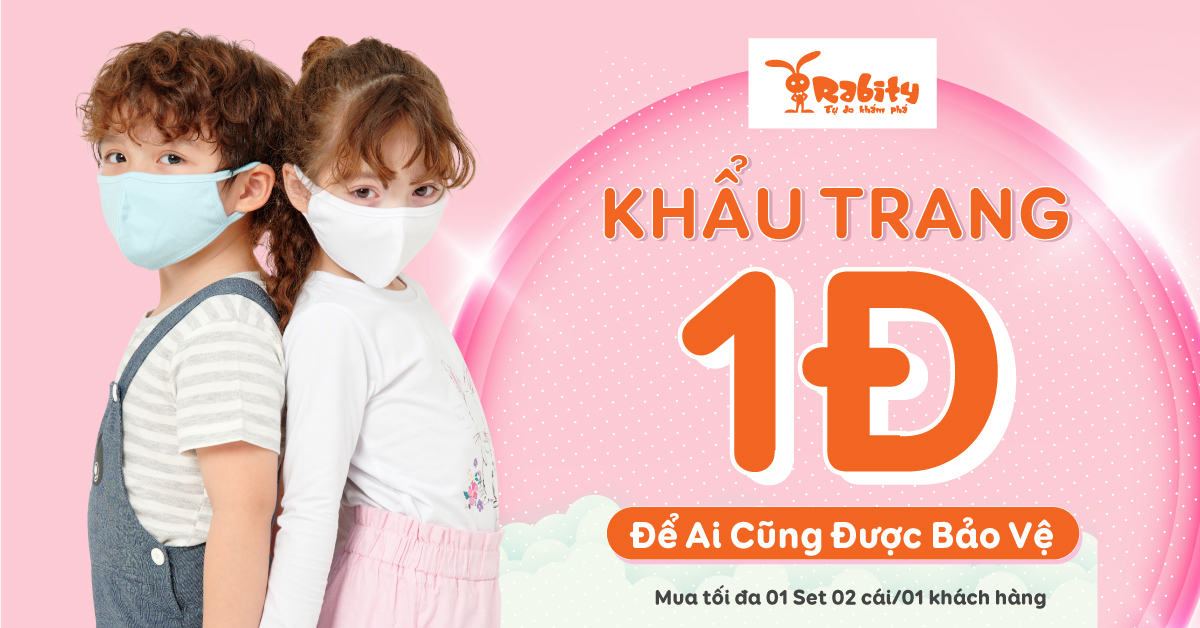 KHẨU TRANG 1Đ - ĐỂ AI CŨNG ĐƯỢC BẢO VỆ