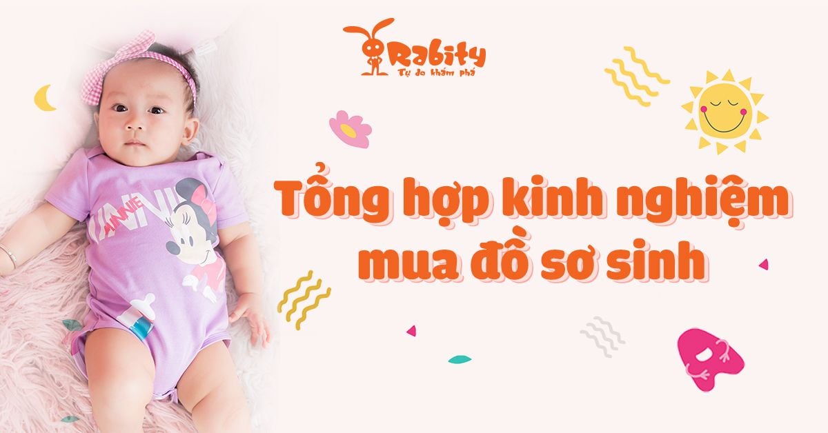 Tổng hợp kinh nghiệm mua đồ sơ sinh từ hơn 90 người mẹ
