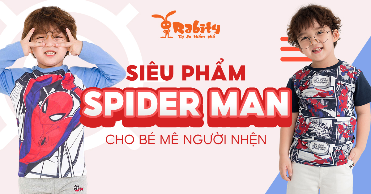 Bé yêu là fan spider man, mẹ sao có thể bỏ lỡ siêu phẩm này