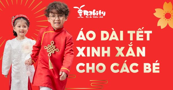 Các mẫu áo dài cách tân mặc Tết dành cho các bé