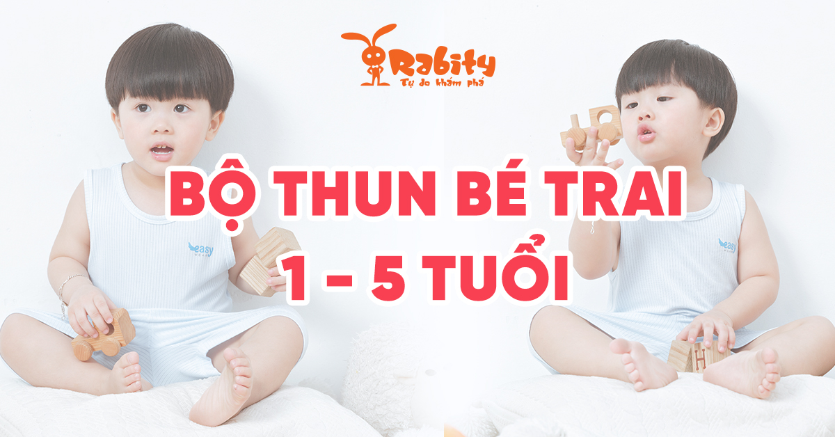 Top 5 mẫu Đồ bộ cho bé trai 1 - 5 tuổi mặc siêu mát vào mùa hè