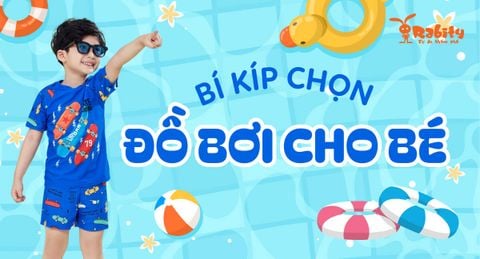 Kinh nghiệm chọn đồ bơi cho bé thoải mái và an toàn mẹ cần biết