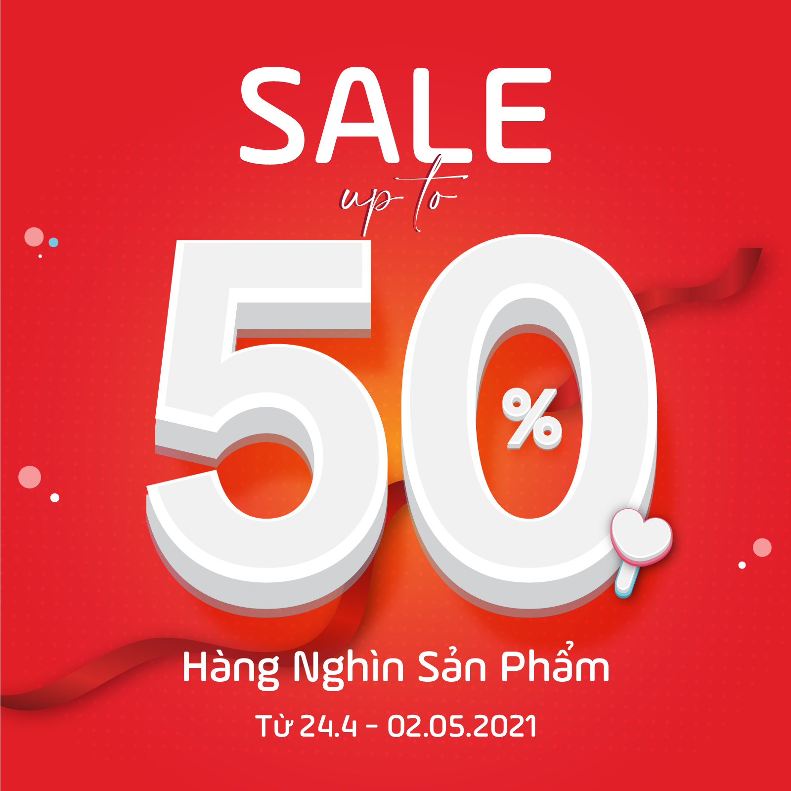 HỨNG SALE ĐỊA CHẤN LÊN ĐẾN 50% HÀNG NGHÌN SẢN PHẨM