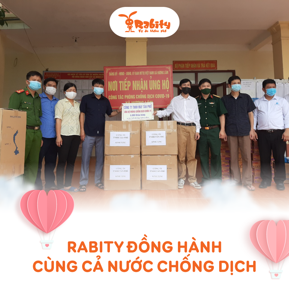 RABITY ĐỒNG HÀNH CÙNG CẢ NƯỚC CHỐNG DỊCH COVID - 19