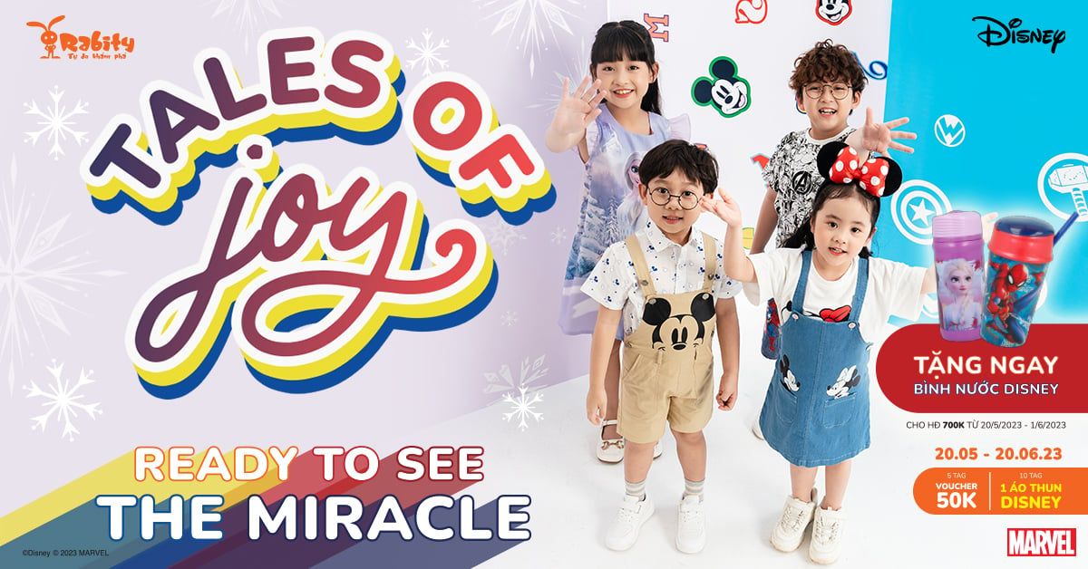 RA MẮT BST DISNEY: CÙNG RABITY VIẾT NÊN CÂU CHUYỆN TUỔI THƠ