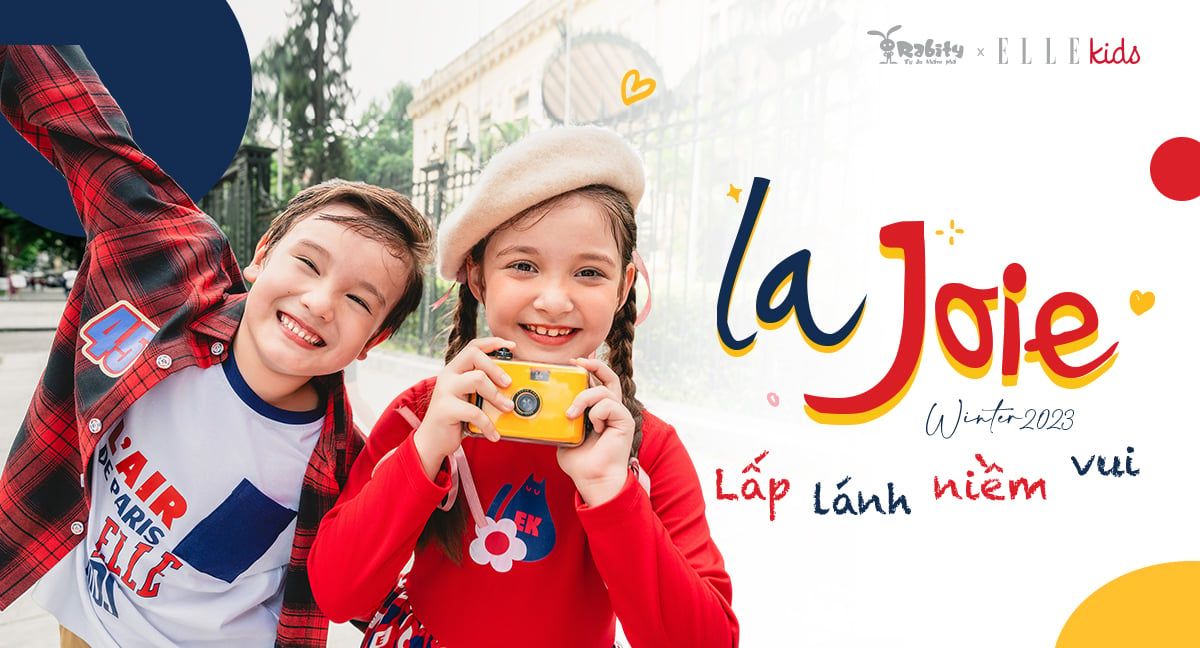 BST HỢP TÁC QUỐC TẾ RABITY x ELLE KIDS - ĐẲNG CẤP THỜI TRANG CHÂU ÂU