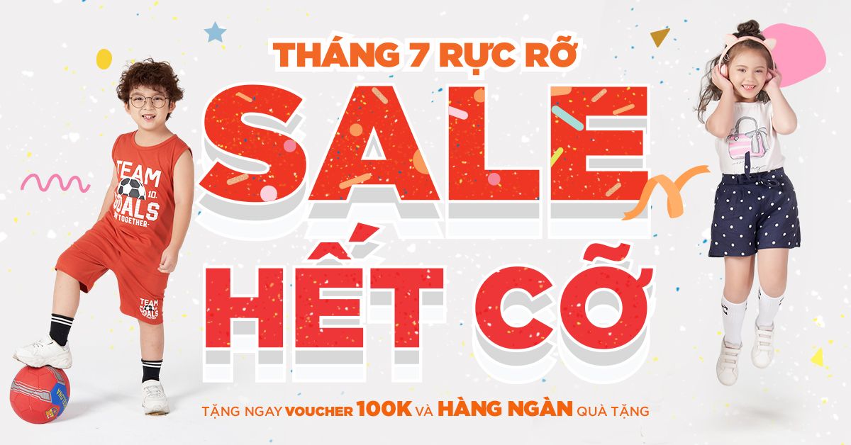THÁNG 7 RỰC RỠ - RABITY SALE HẾT CỠ