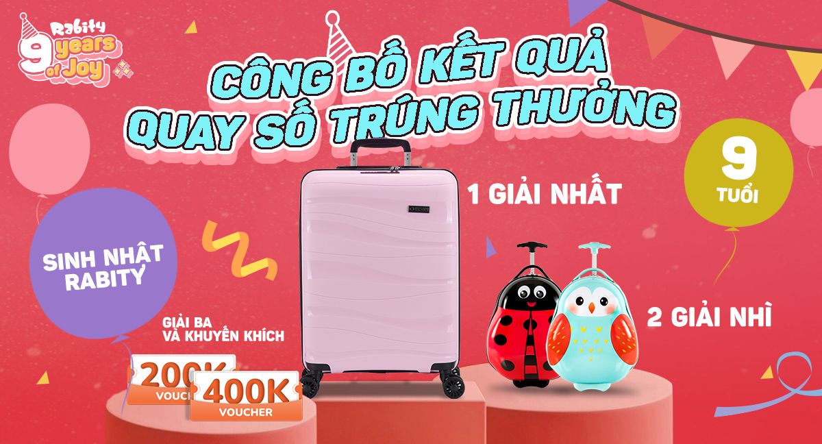 CÔNG BỐ KẾT QUẢ TRÚNG THƯỞNG CHƯƠNG TRÌNH 