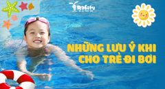 Những lưu ý khi cho trẻ đi bơi vào dịp hè mẹ không nên bỏ qua