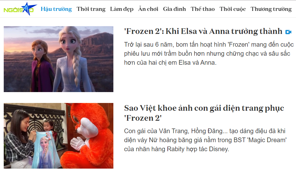 Sao Việt khoe ảnh con gái diện trang phục Frozen 2 của nhà Rabity