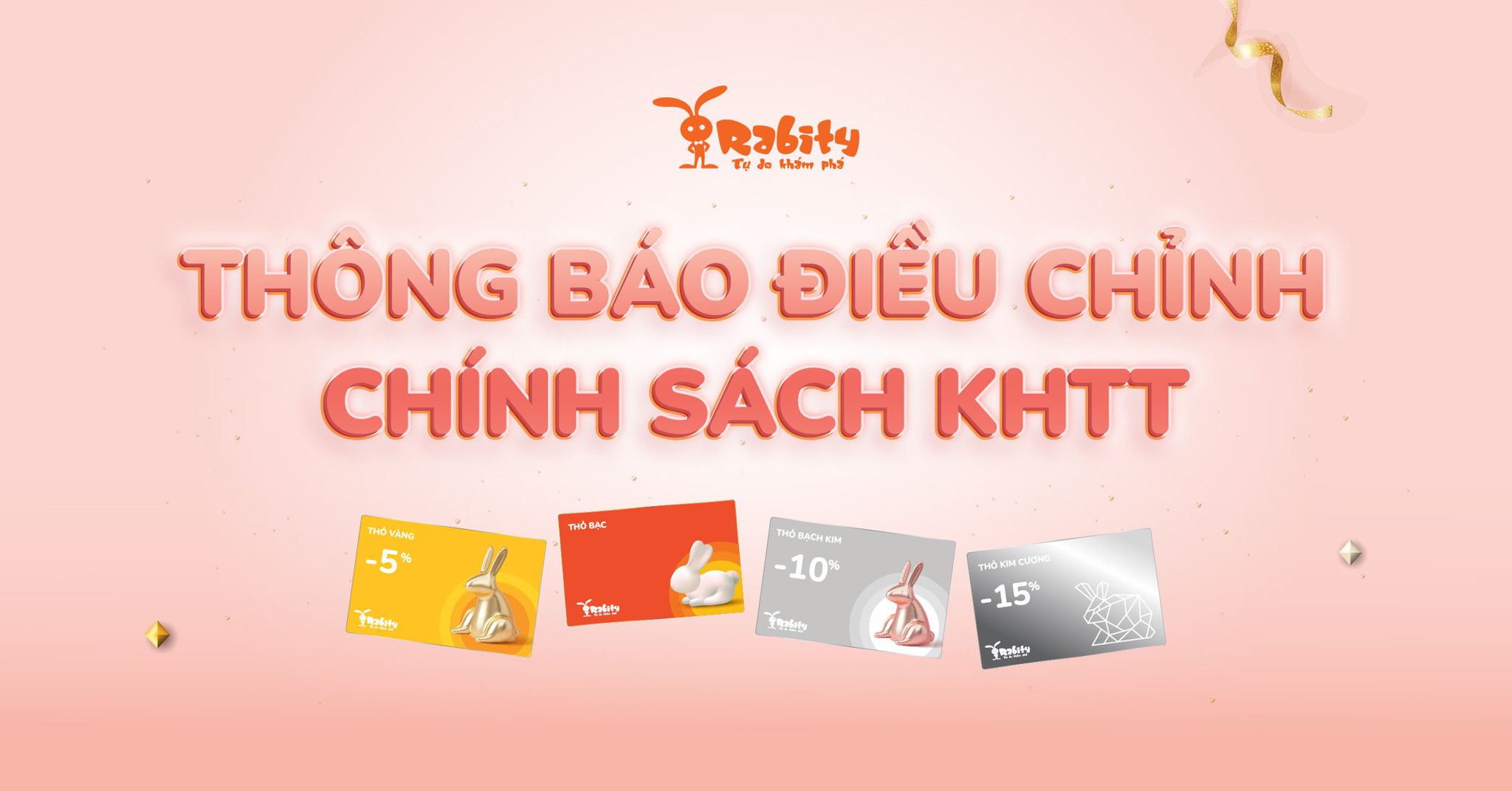 THÔNG BÁO ĐIỀU CHỈNH CHÍNH SÁCH KHÁCH HÀNG THÂN THIẾT