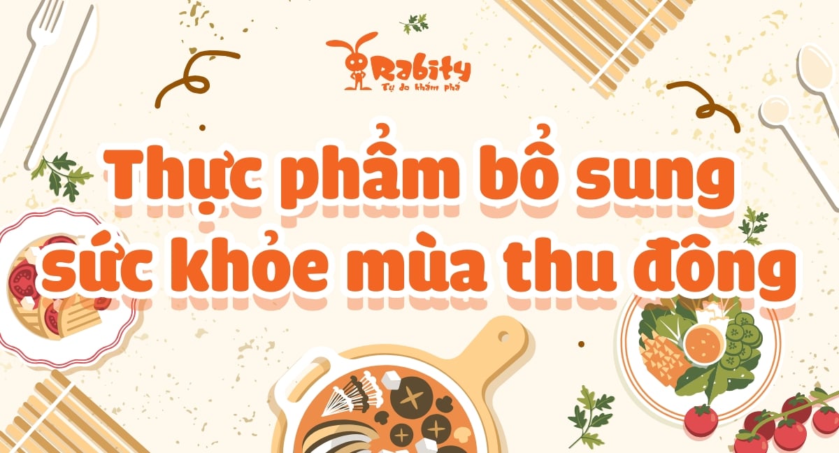 Những thực phẩm bổ sung sức khỏe mùa thu đông cho bé