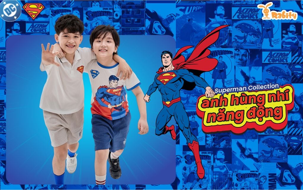 TSuperman Collection – Anh Hùng Nhí Năng Động chính thức ra mắt!