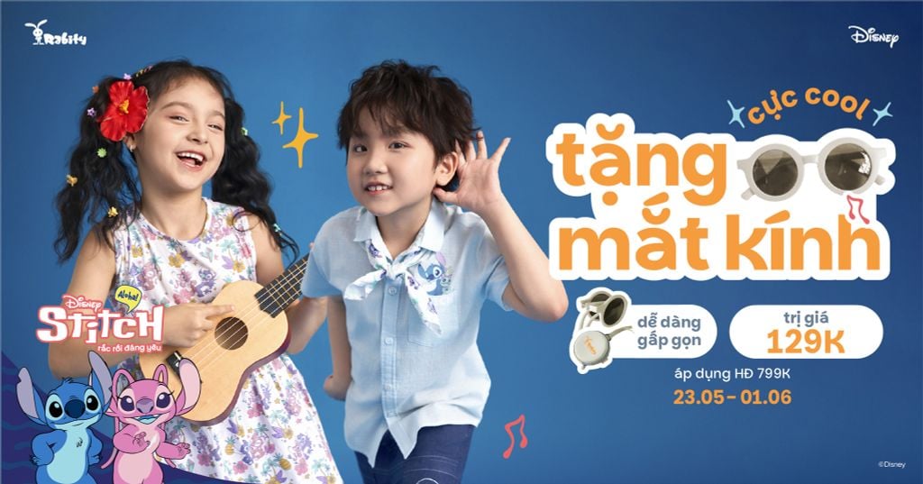 TALOHA! RA MẮT BST HÈ DISNEY - STITCH, THỎ TẶNG KÍNH MÁT CỰC COOL!
