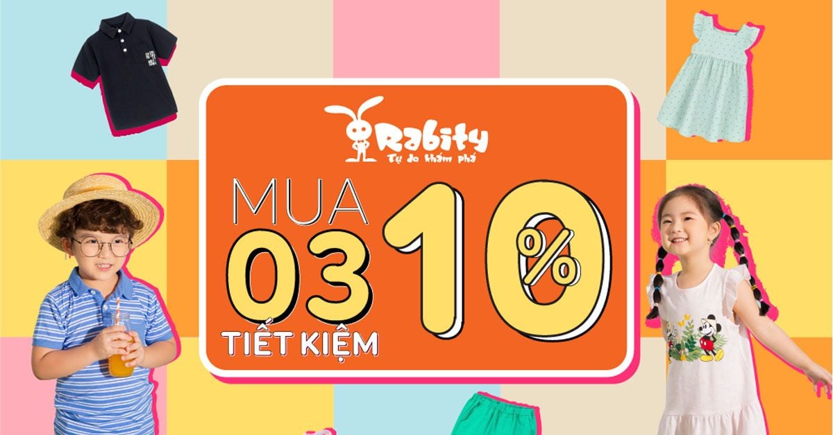 Siêu tiết kiệm MUA 3 GIẢM NGAY 10% TOÀN BỘ SẢN PHẨM